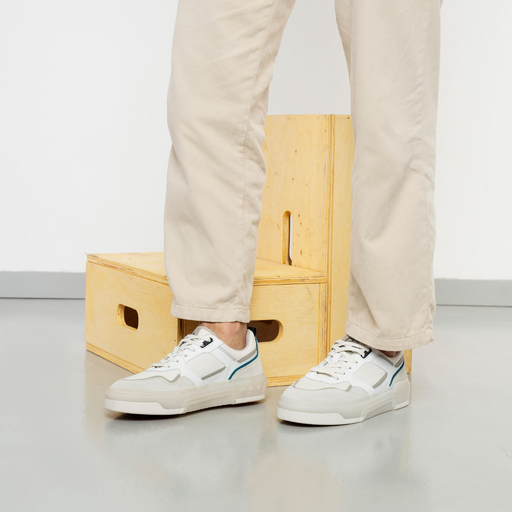 Constantino Tenis Casual 005 RCK 007-M66236 Natural Couro2